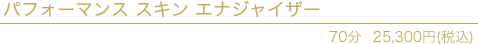 パフォーマンス スキン エナジャイザー